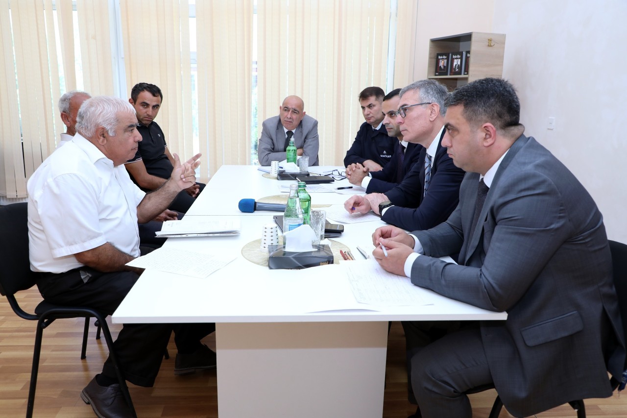 "Azəriqaz”ın baş direktoru Qobustanda vətəndaş qəbulu keçirdi - FOTOLAR